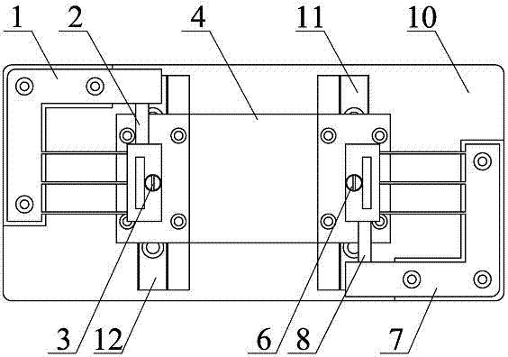 Piezoelectric driving/locking reciprocating step driving platform and method