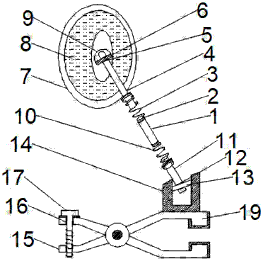 Car door limiting device for car coating