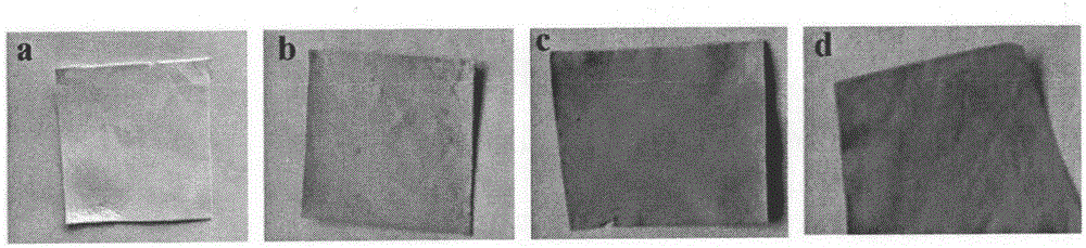 Method for preparing composite nanofiber tissue engineering scaffold based on graphene oxide