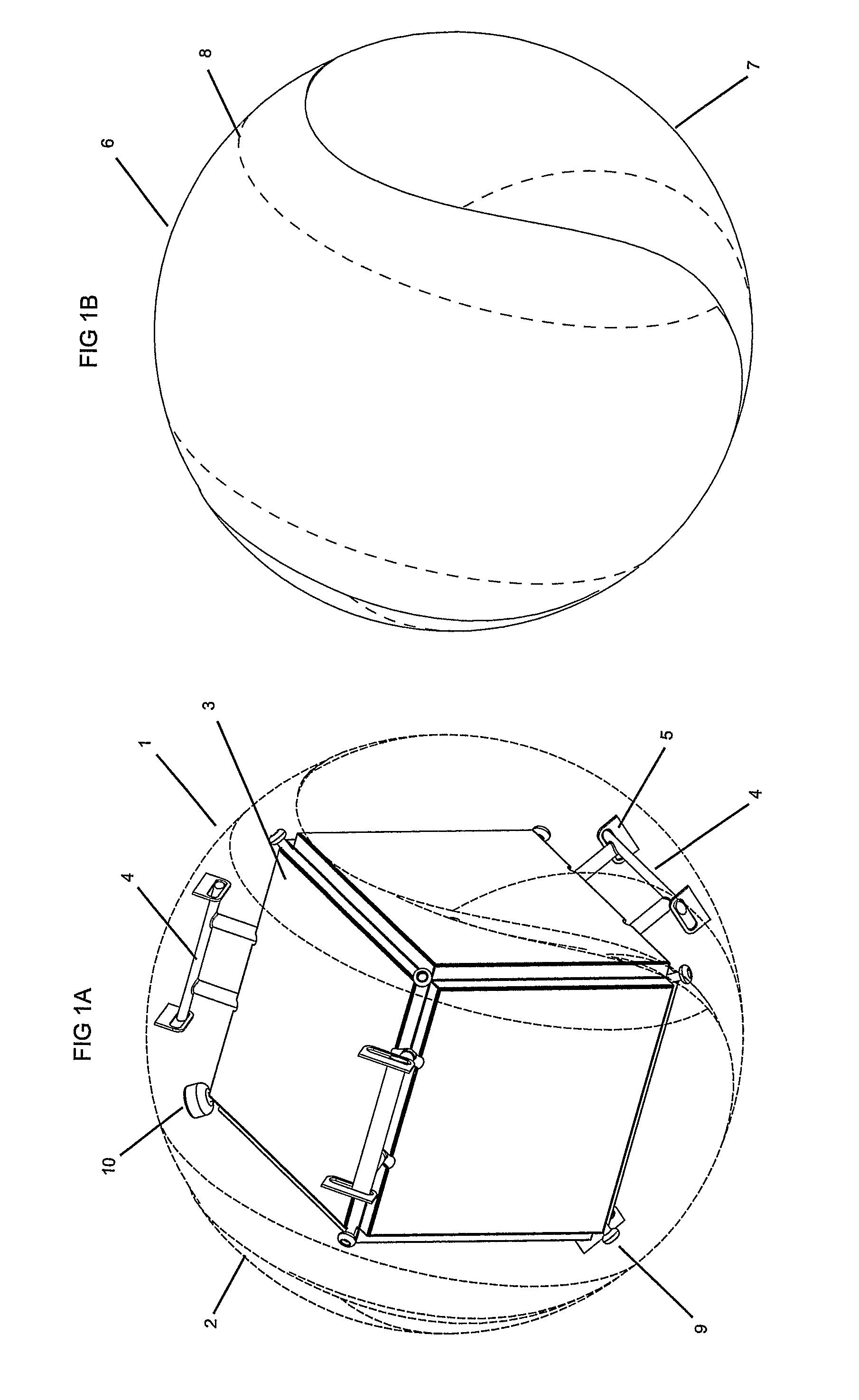 Spherical display and control device