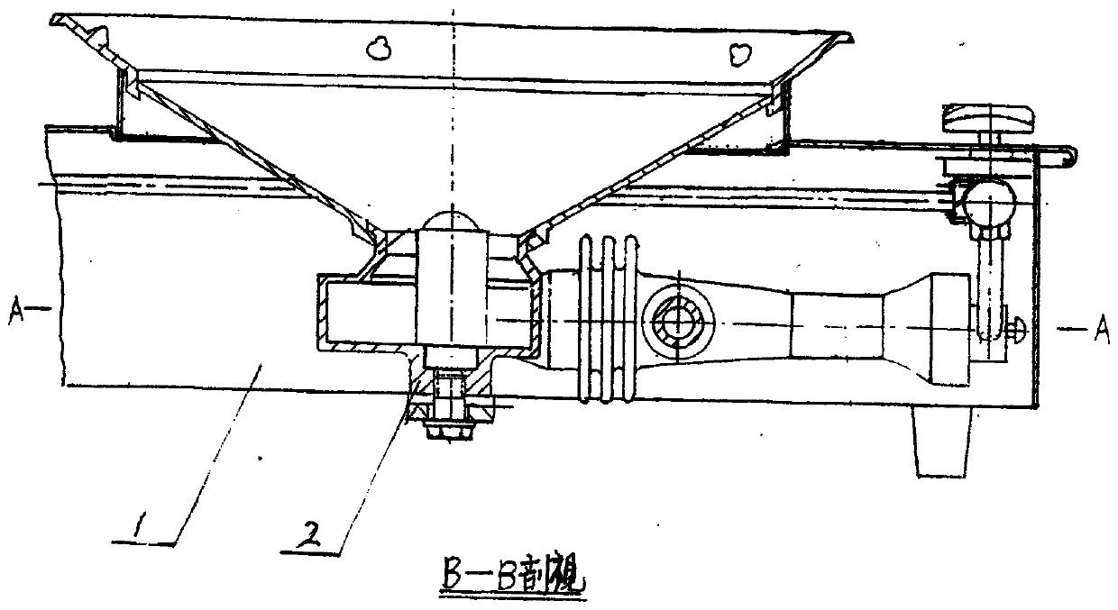 Supercharged spiral umbrella flame stepless regulation energy-saving combustor