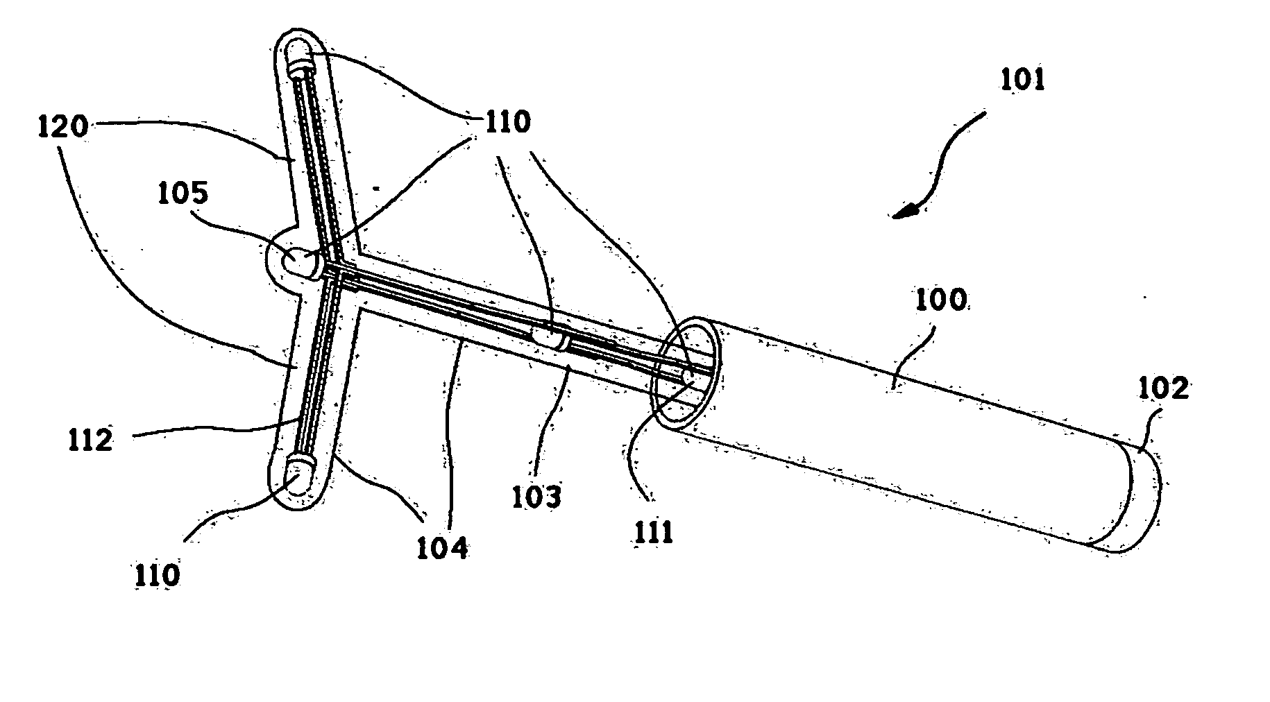 Computer input device tracking six degrees of freedom