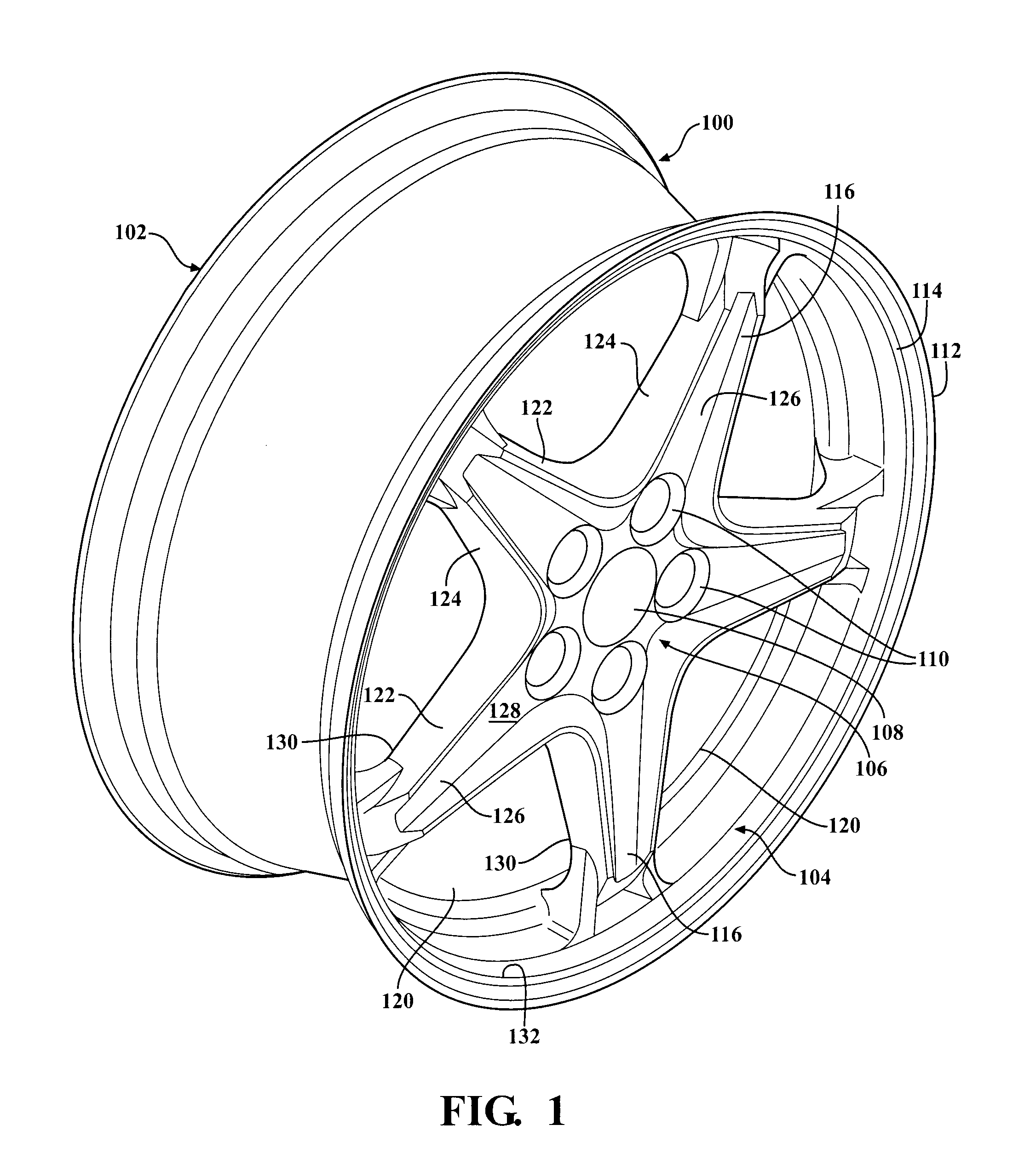 Lightweight aerodynamic wheel assembly