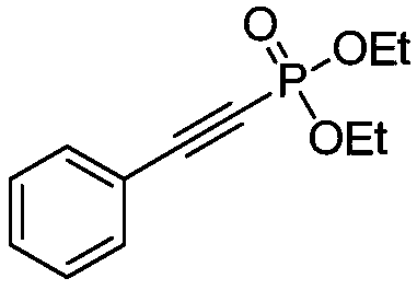 Method for preparing novel alkynyl phosphate