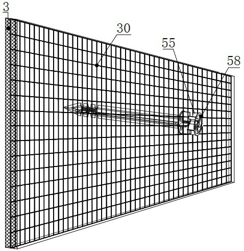 Zero-carbon building cast-in-place concrete wall built-in heat preservation method and system