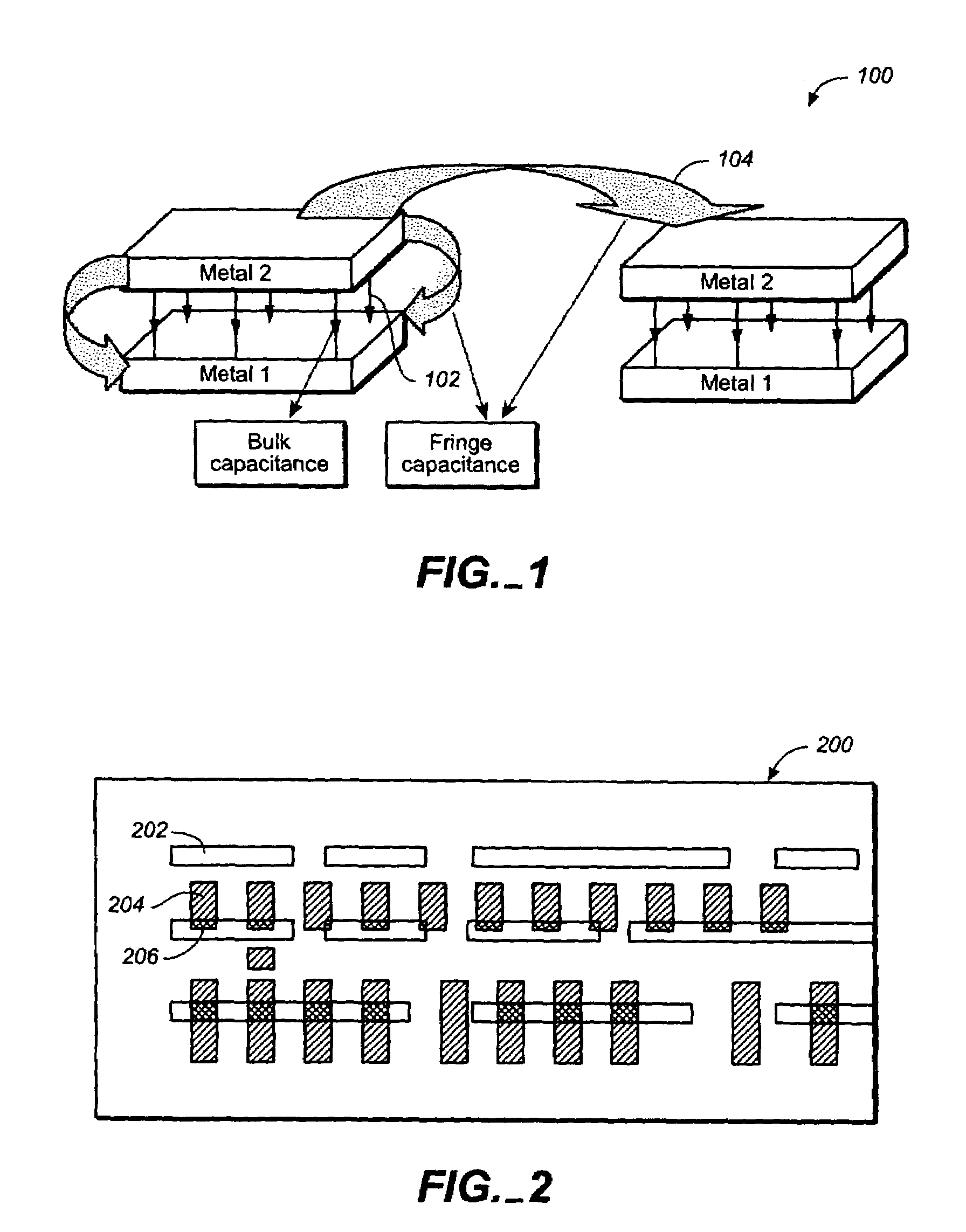 Method and system for reducing inter-layer capacitance in integrated circuits