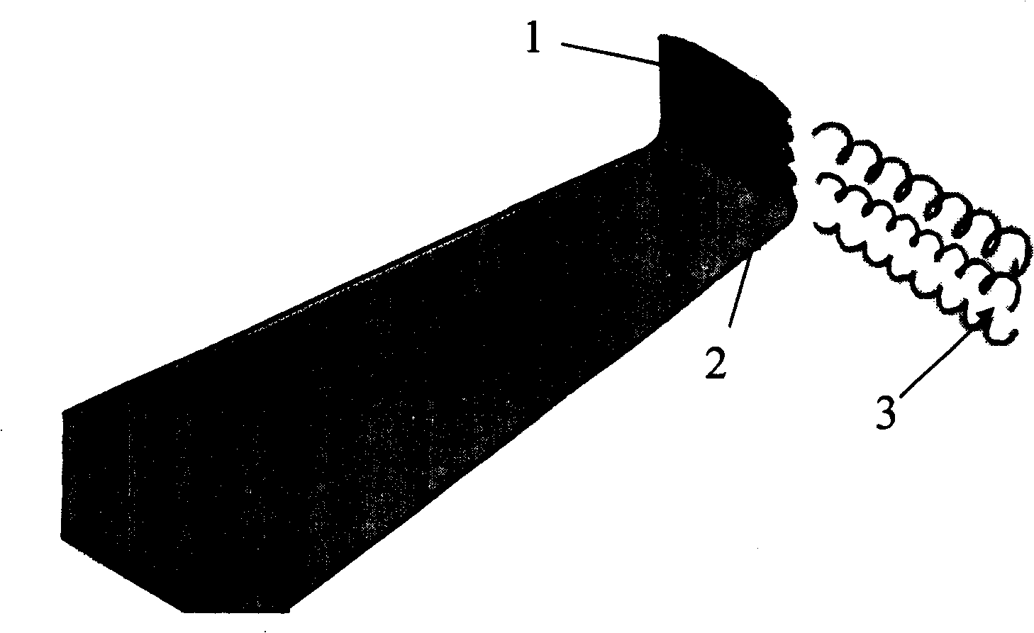 Quick wing tip vortex weakening apparatus