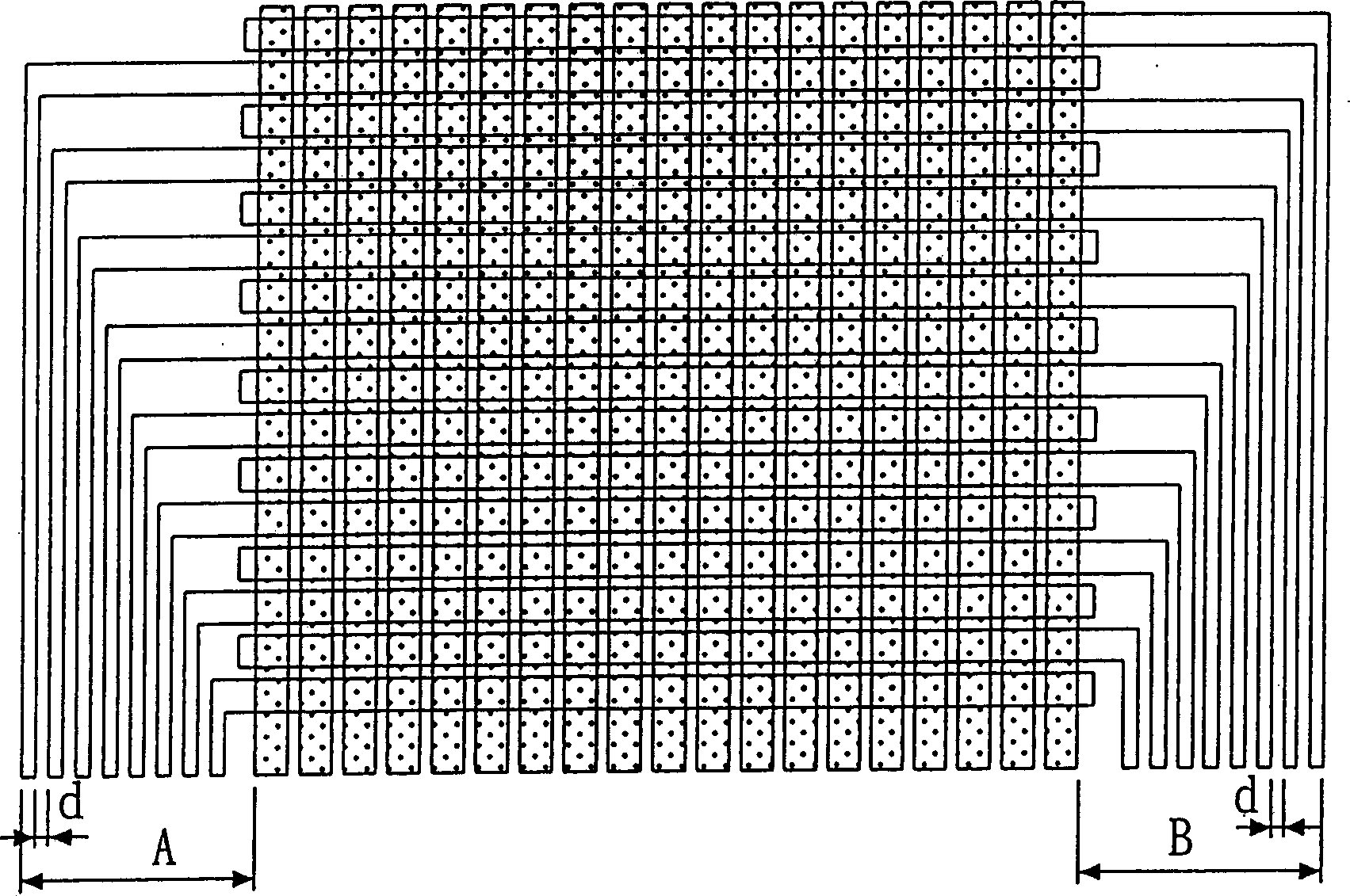 Two-dimensional display device