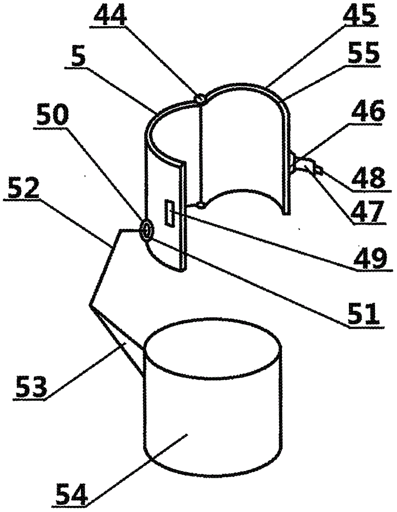 Assisting exercise recovery device for leg bone injury