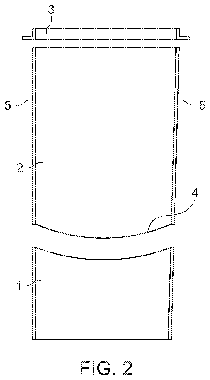 Washable trash container with interlocking panels