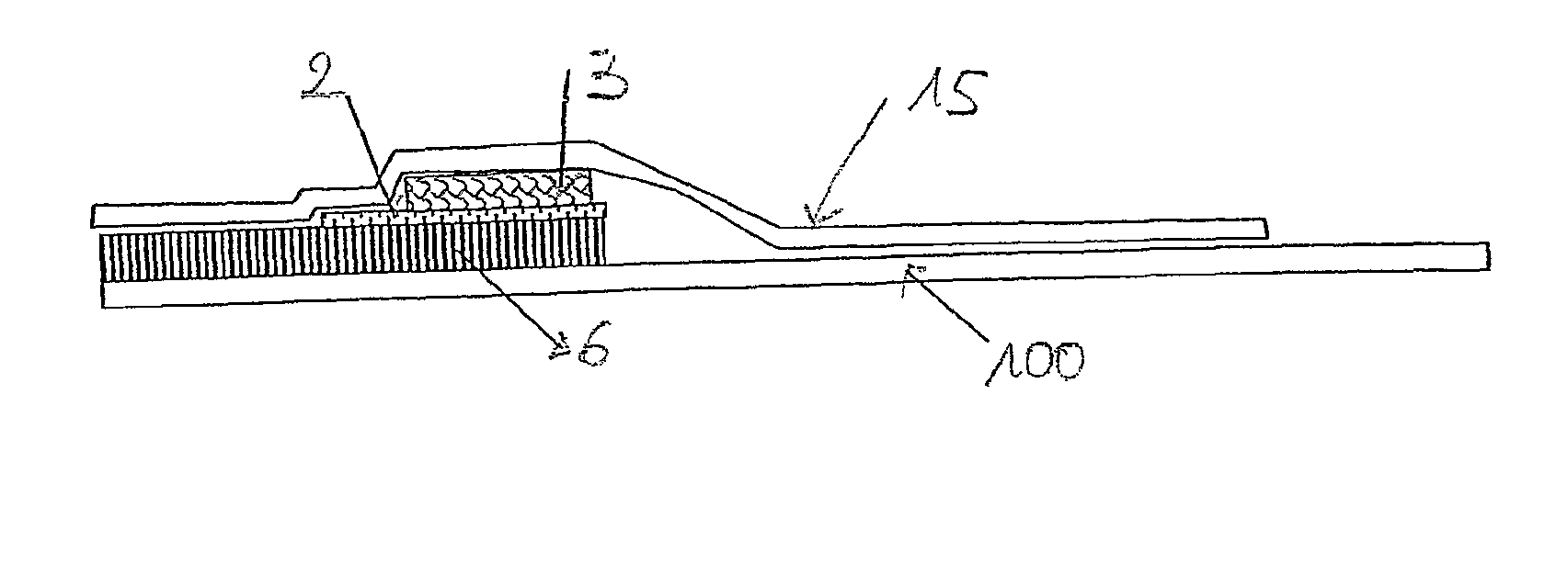 Blood sampling device comprising at least one filter