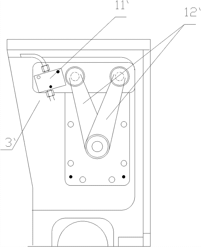 Manually-operated jigger mechanism for emergency power device of pressurized water reactor nuclear power station