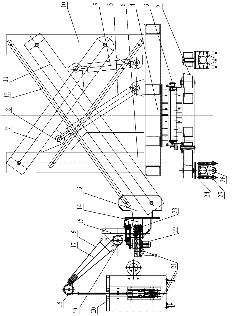 Folding window cleaning equipment