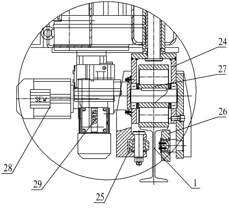 Folding window cleaning equipment