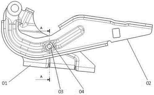 Engine cover locking mechanism