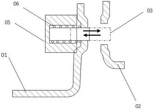 Engine cover locking mechanism