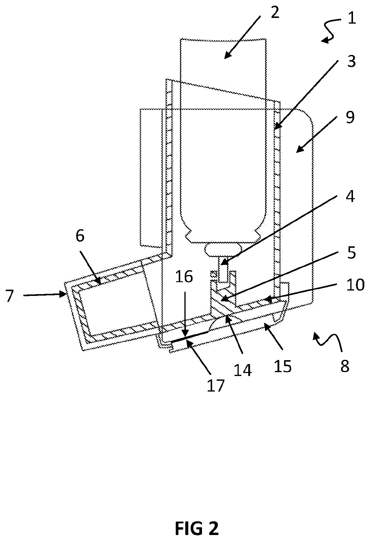 Compliance monitor for a medicament inhaler