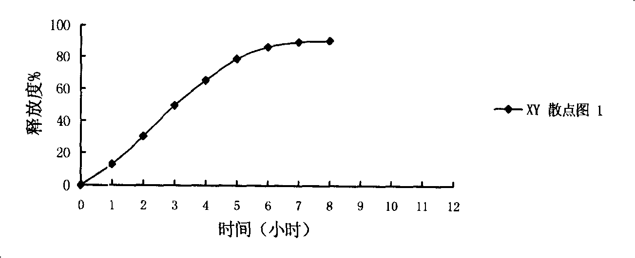 Alkaline drug enteric preparation and preparation method thereof