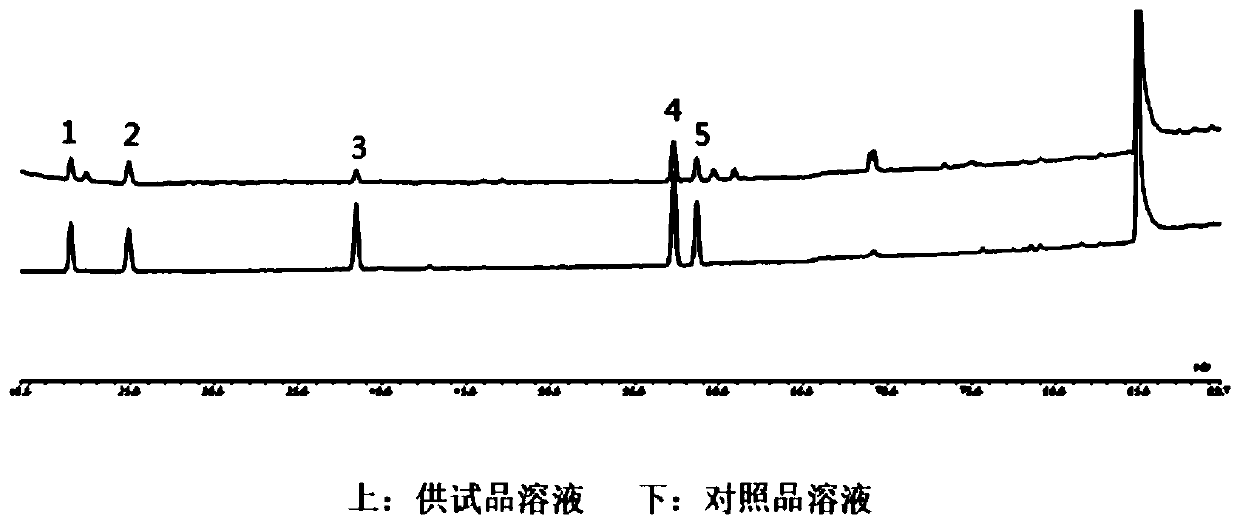 Cherokee rose root fingerprint establishing method and cherokee rose root quality detection method