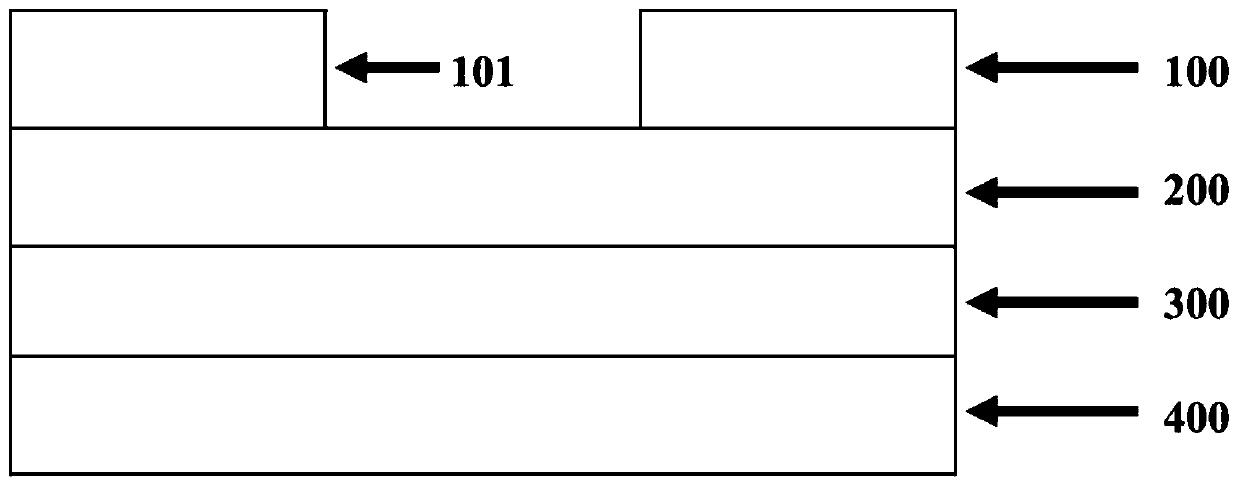 Transparent thin film transistor device based on zirconium oxide and lanthanum oxide and preparation method thereof