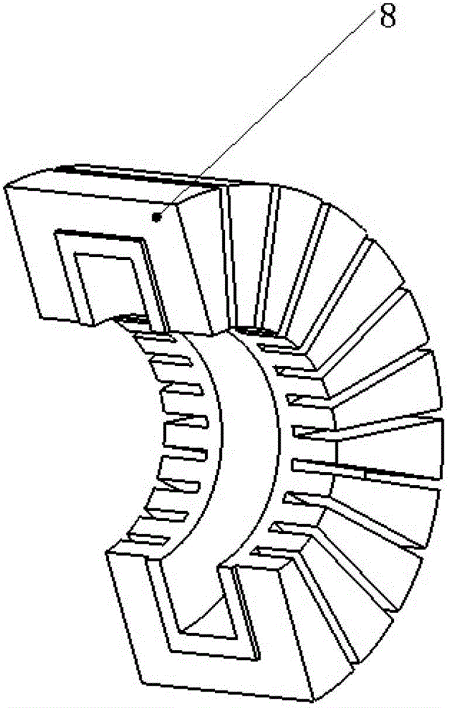 Direct acting two-way inserting sheet type electromagnet