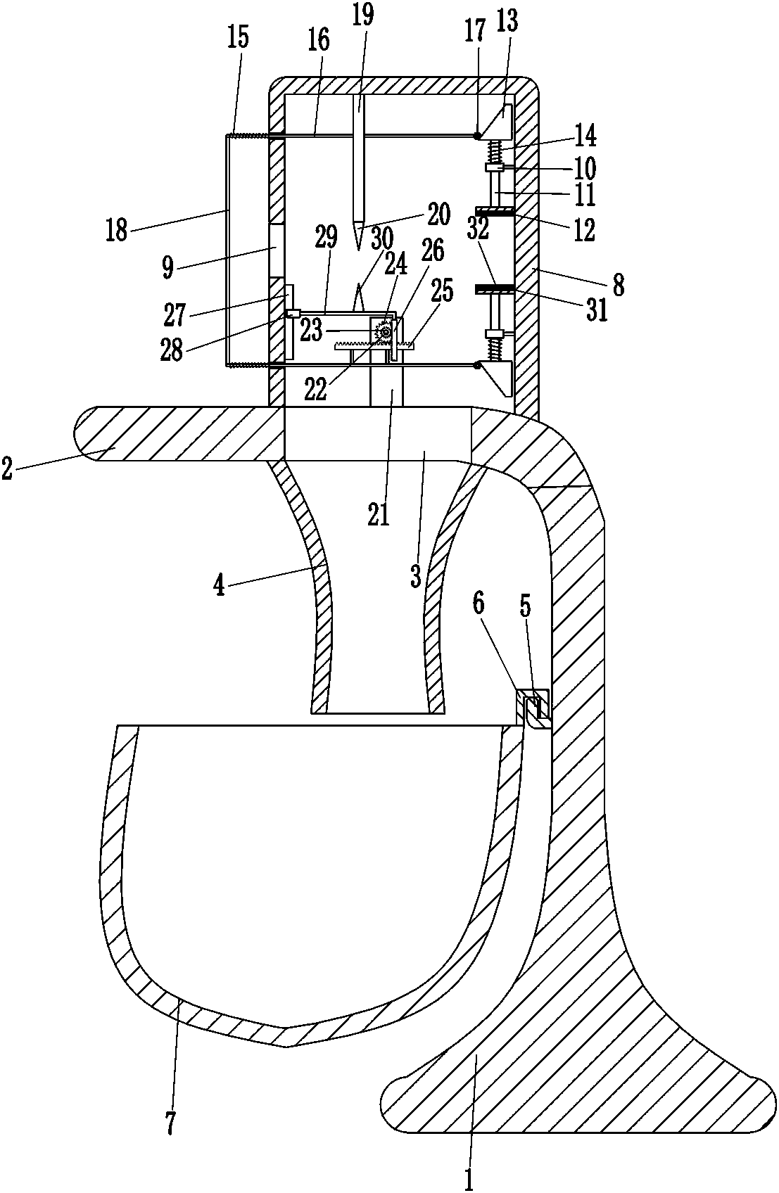 Wire end peeling device for electrical experiment