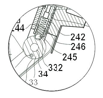 Tool magazine mechanism of central processing machine