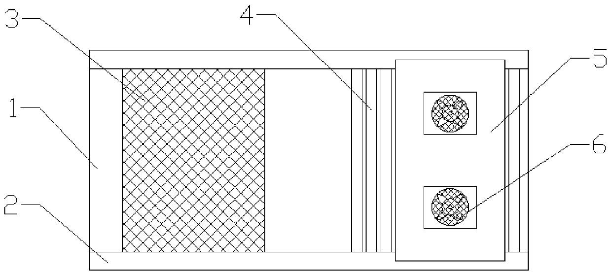 Ore collecting and conveying device for mines