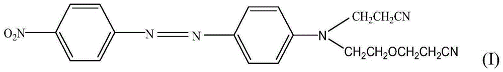 Disperse black dye composition, disperse dye and its preparation method and application