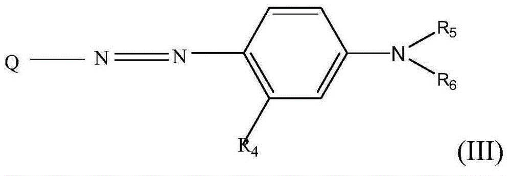 Disperse black dye composition, disperse dye and its preparation method and application