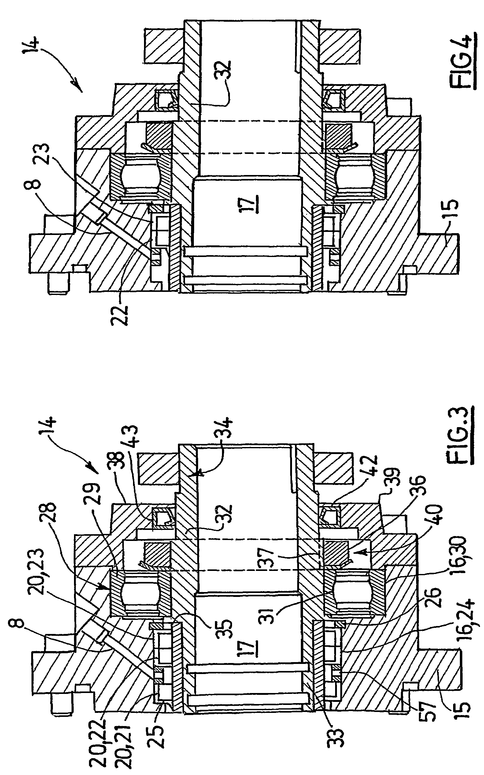 Vacuum kneading method with the introduction of oxygen and the device used to carry out said method