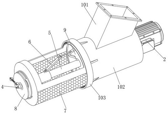 Air-locking discharging device for centrifugal spray dryer