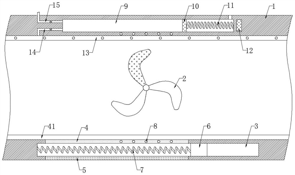 Automobile exhaust pipe with refrigerating and cooling function