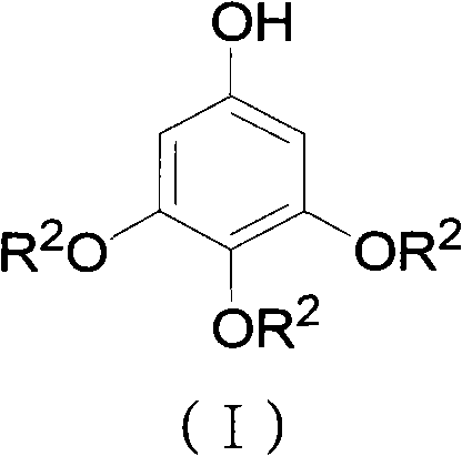 Preparation method for 3,4,5-trialkoxy phenol