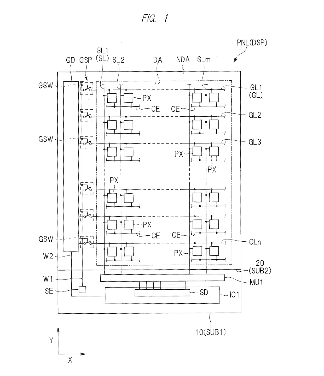 Display device and input device