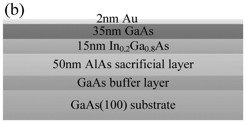 Method for reducing diameter of self-crimping micron tube by virtue of metal nanoparticles