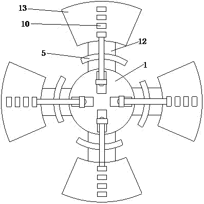 Fixing device for testing mechanism for bearing processing