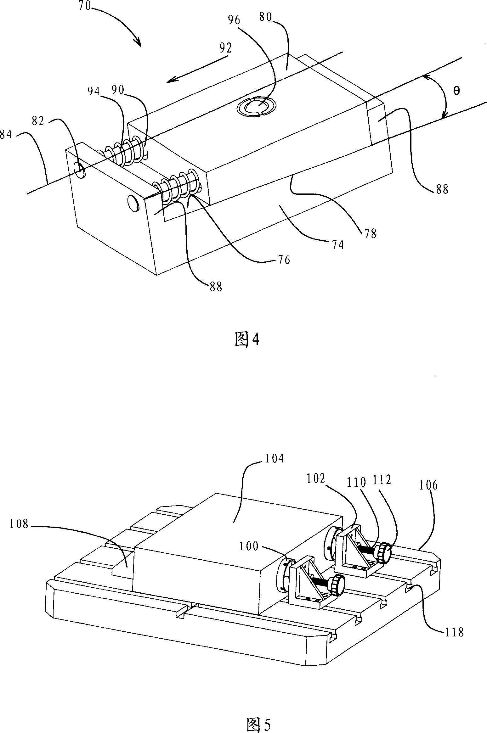 Self-clamping mechanism