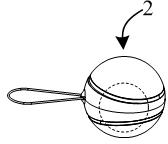 Pubococcygeal (PC) muscle training ball capable of freely combining weight