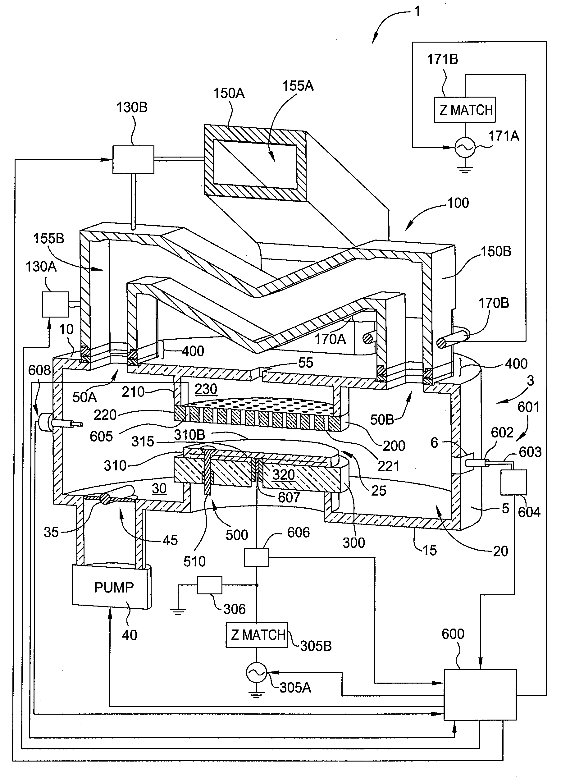 Dosimetry using optical emission spectroscopy/residual gas analyzer in conjuntion with ion current