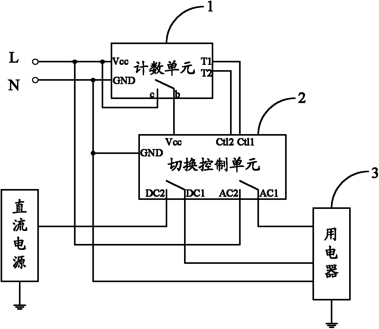 Automatic detection circuit and automatic detection device for life of emergency lamp