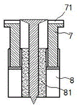 Convenient and fast hardware positioning hammer