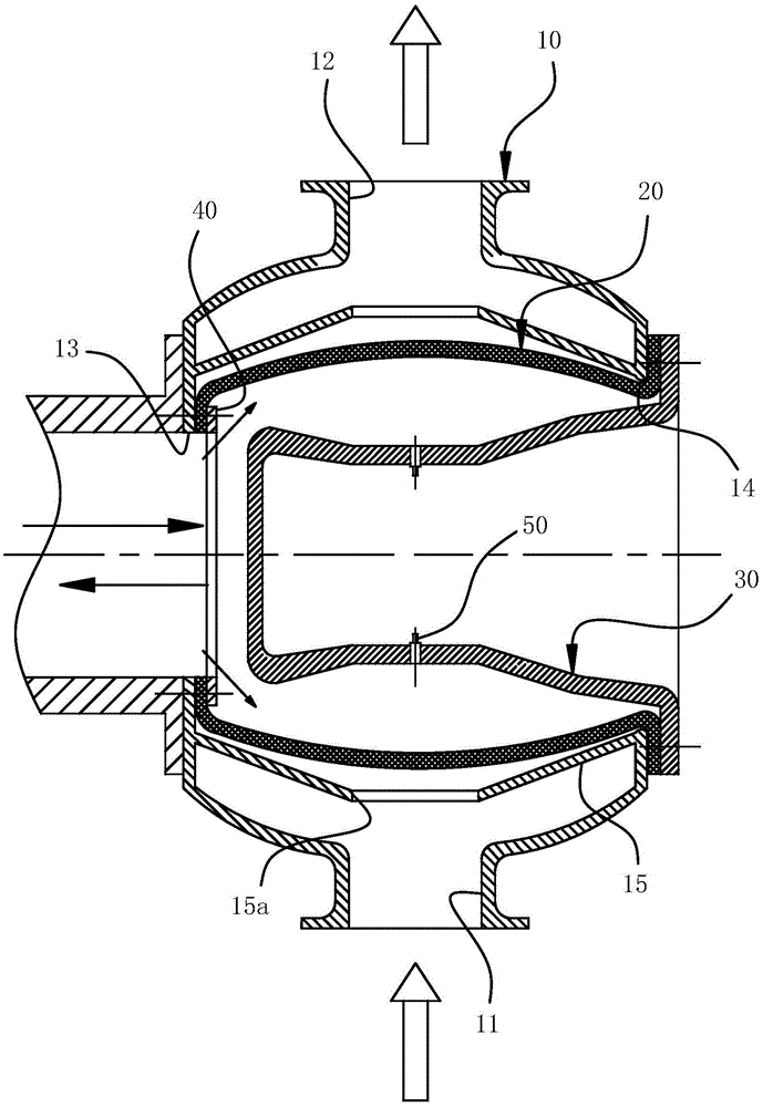 A detachable diaphragm pump