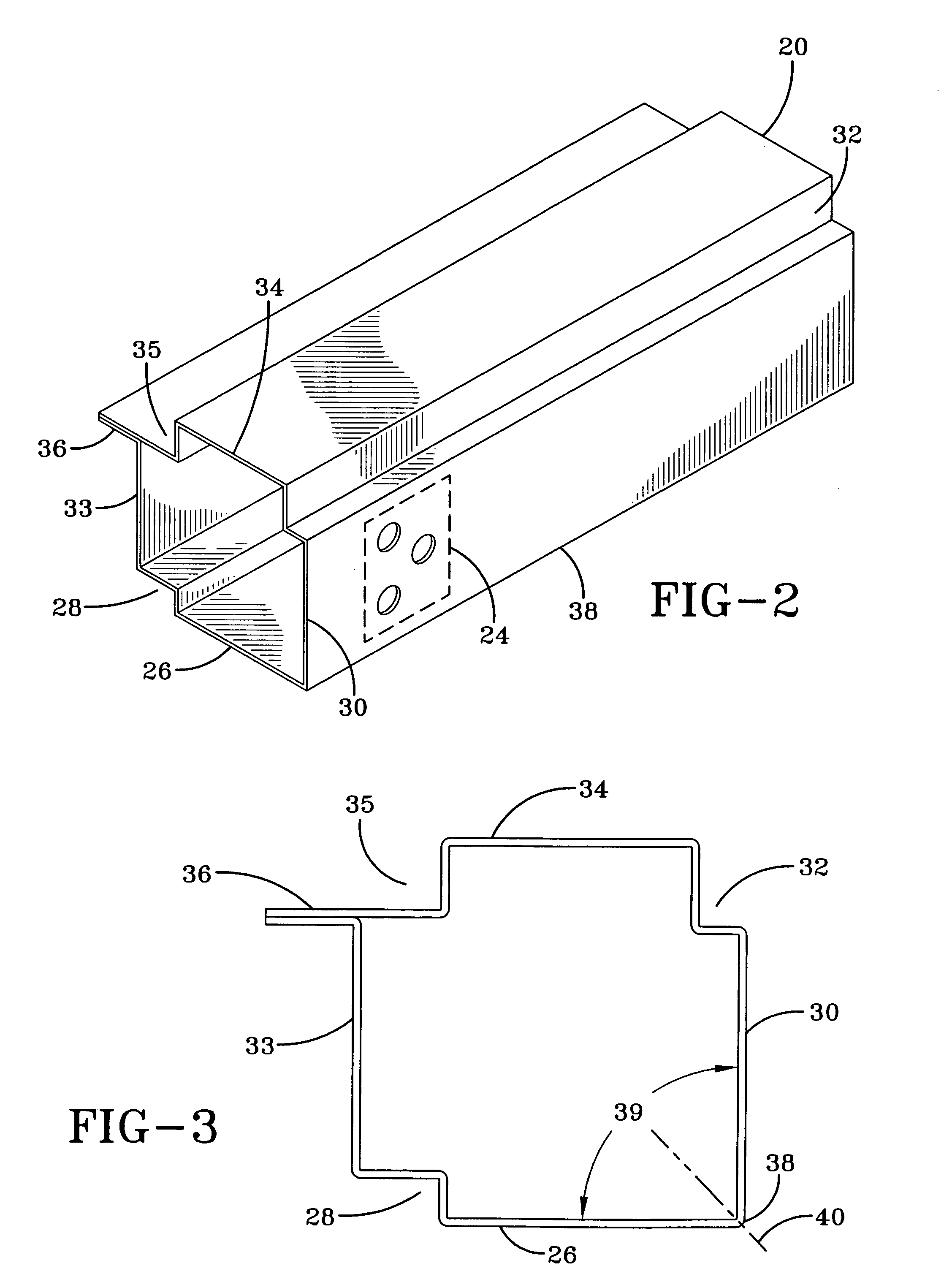 Raceway construction for an air handling unit