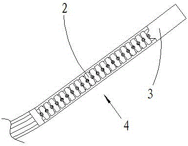 Sleeves for hose laryngoscopes with adjustable insertion direction