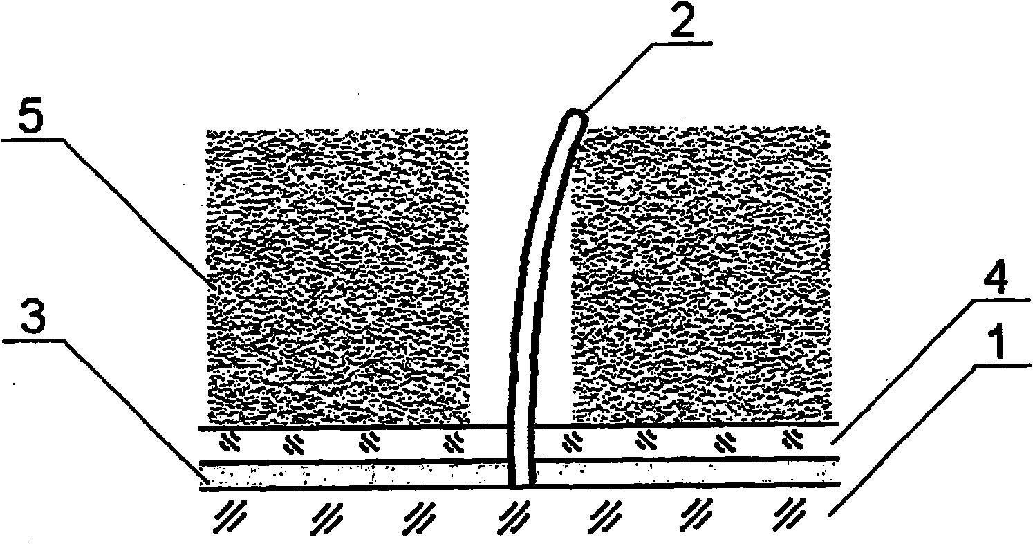 Nano-electromechanical structure and method for the production thereof