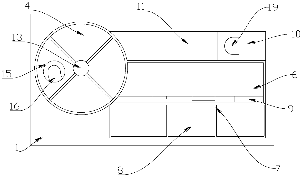 Coin sorter for ERP sand table color coins