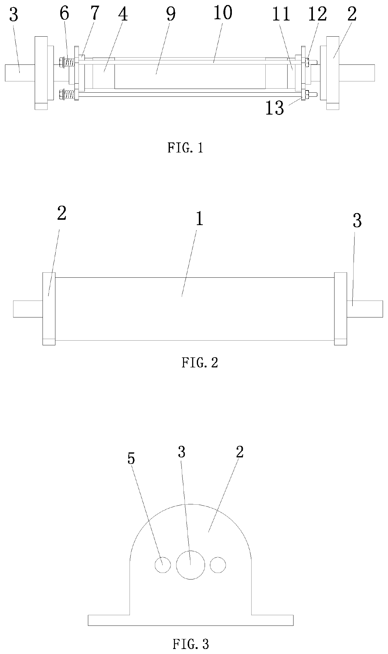 Film type liquid heater and uniform heating method thereof