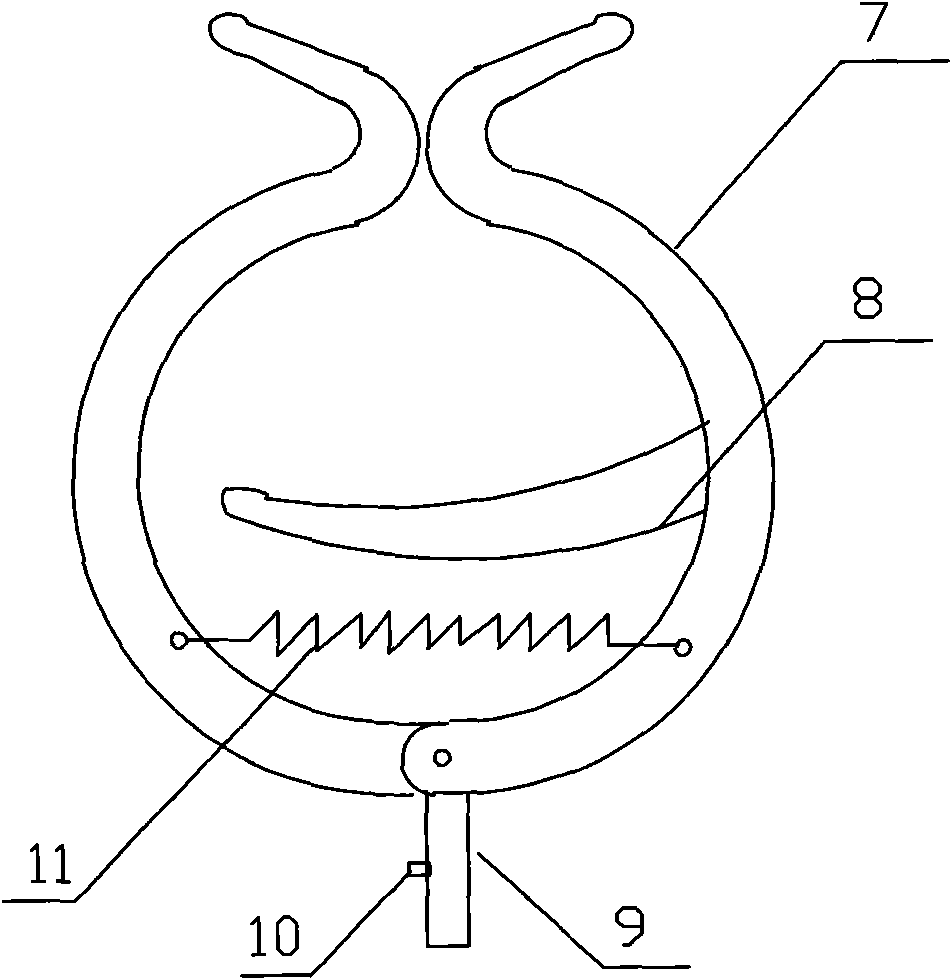 Isolating switch heating-preventing device