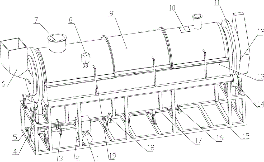 Segmented constant-temperature modular electrothermal tea leaf fixation machine